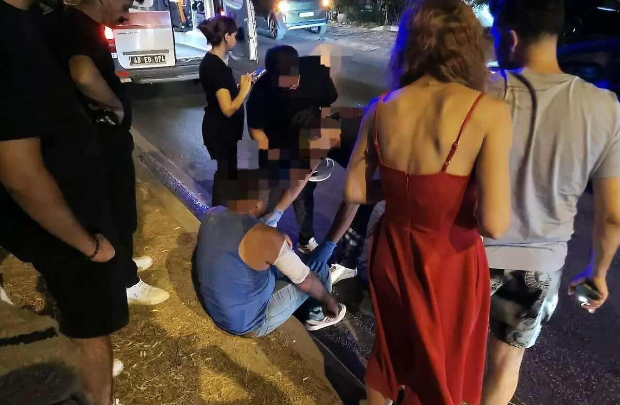 Muğla'da Motosiklet Kazası, Sürücü Yaralandı 1